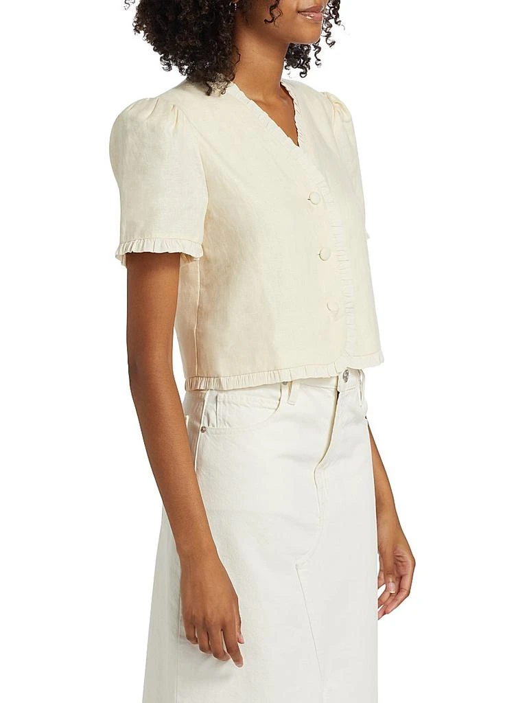 Reformation Bess Linen Top 4