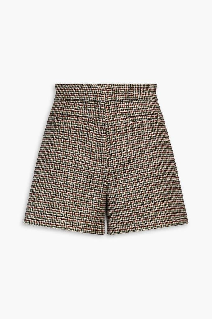 Sandro Houndstooth tweed shorts 1