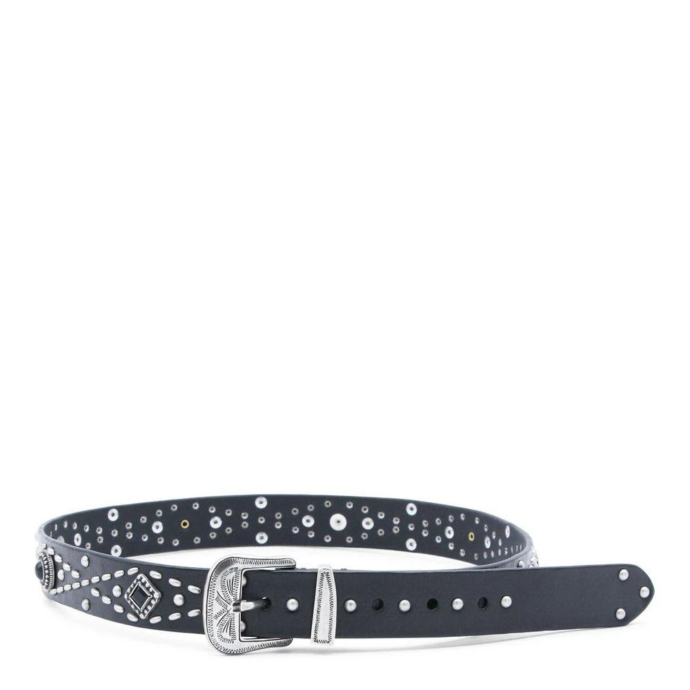 Golden Goose Golden Goose Deluxe Brand Studded Buckle Belt