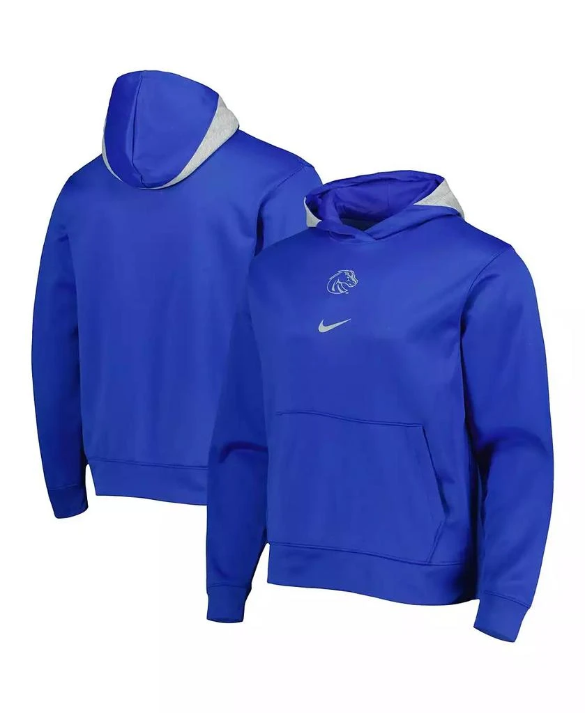 NIKE Men's Royal Boise State Broncos Spotlight Performance Pullover Hoodie 1