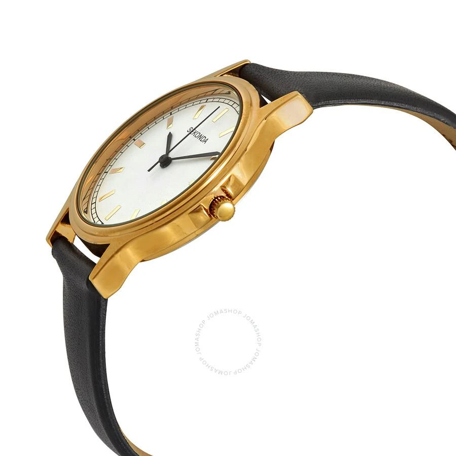 Sekonda Quartz White Dial Gold-tone Unisex Watch 3136 2