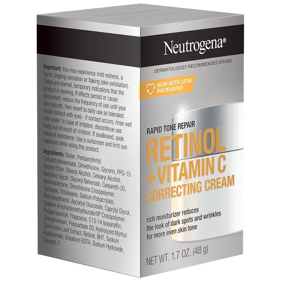 Neutrogena Rapid Tone Repair Retinol + Vitamin C Correcting Cream 3