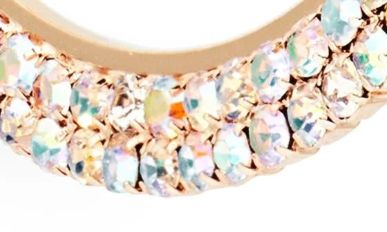 Tasha Crystal Circle Drop Earrings 3