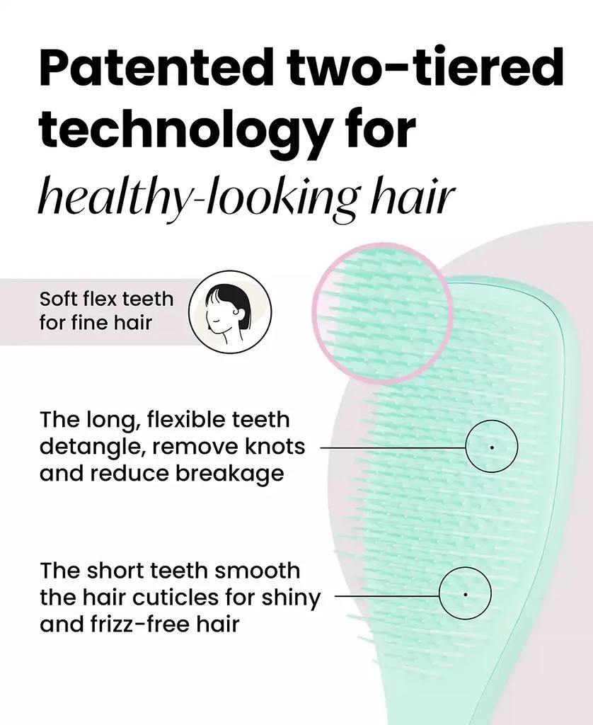 Tangle Teezer The Ultimate Detangler Fine Fragile Hair Brush 10