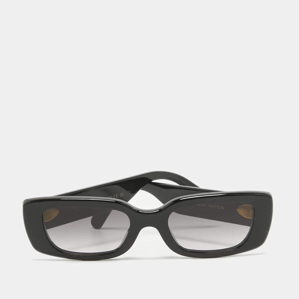 Louis Vuitton Louis Vuitton Black Z2109W LV Circle Rectangular Sunglasses 1