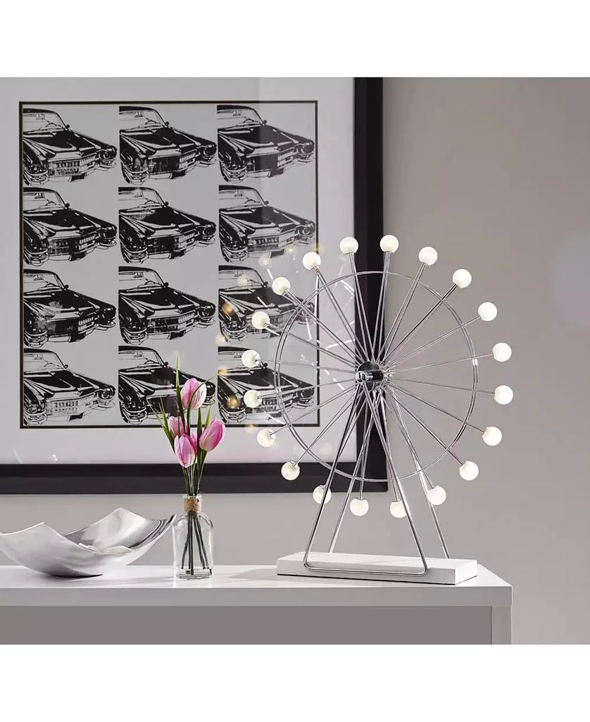 Adesso Coney Large LED Ferris Wheel Lamp 7