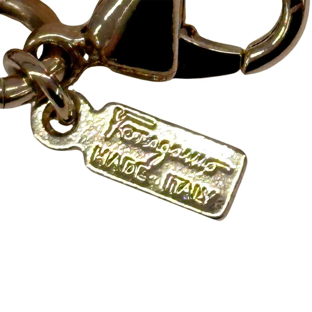 Salvatore Ferragamo gold pink Charm Bracelet (Pre-Owned) 4