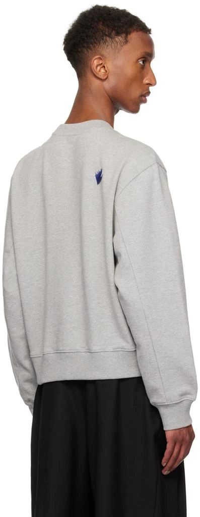 ADER error Gray TRS Tag 01 Sweatshirt 3