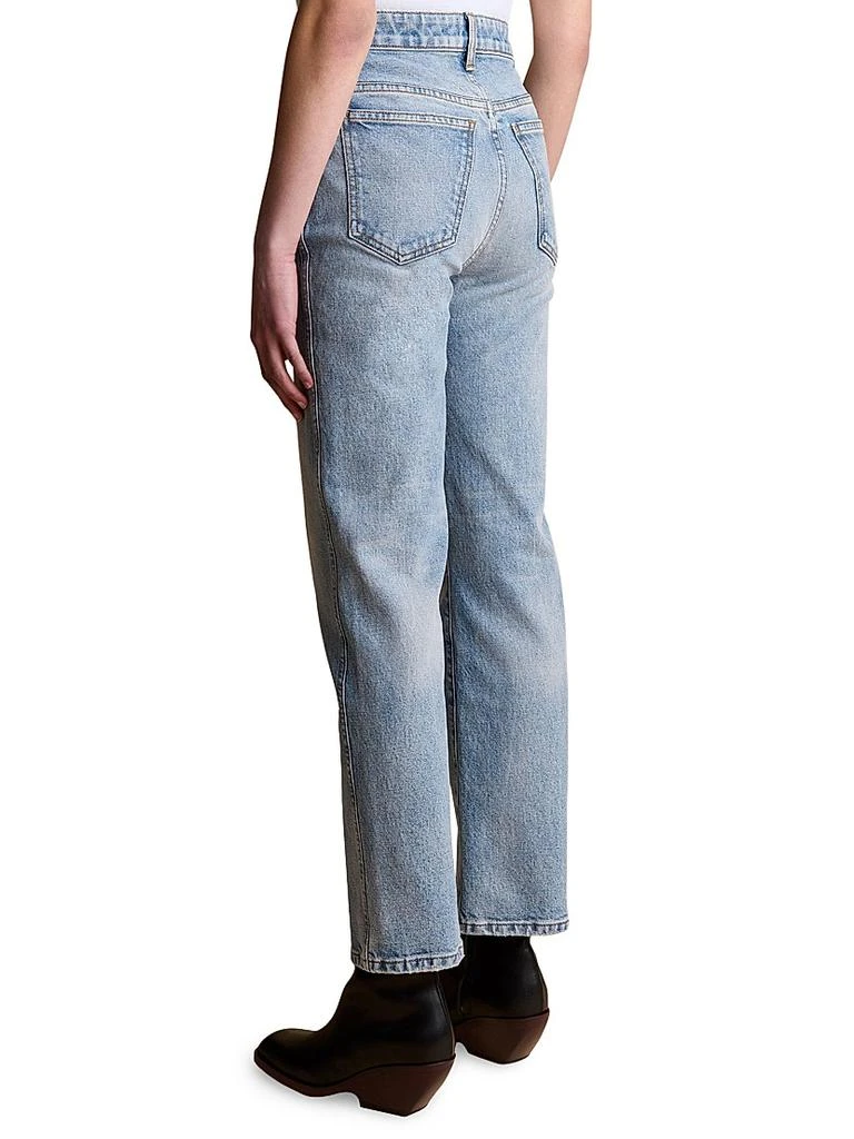 Khaite Abigail High-Rise Straight Jeans 2