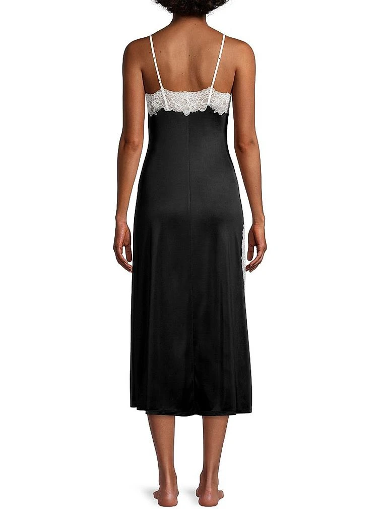 Natori Contrast Lace-Trim Nightdress 5