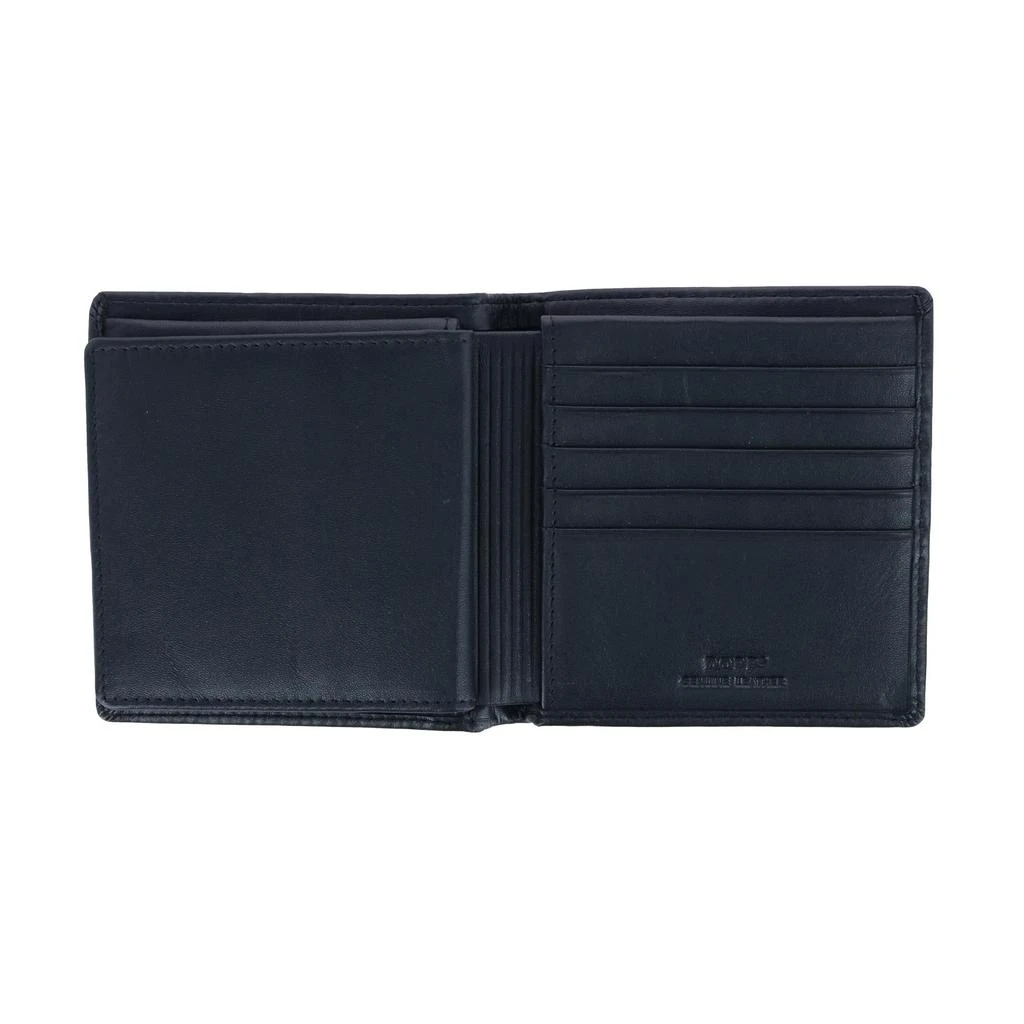 Dopp Men's Leather Dopp Regatta RFID Convertible Cardex Hipster Wallet 9