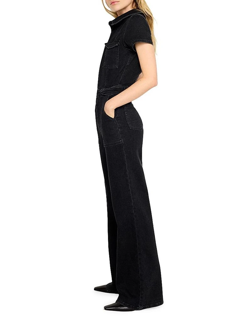 Good American Fit For Success Denim Jumpsuit 4