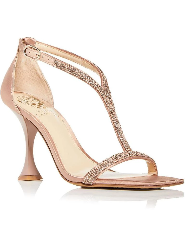 Vince Camuto Sorthand  Womens Satin Jeweled Pumps 5