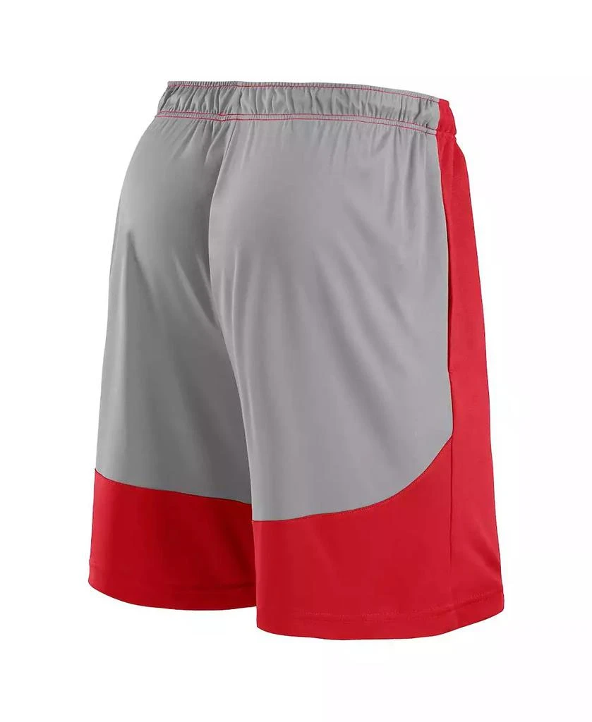 Fanatics Men's Red/Gray Cincinnati Reds Go Hard Shorts 3