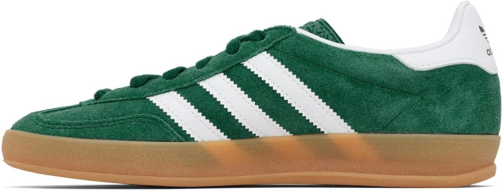 Adidas Green & White Gazelle Indoor Sneakers 3