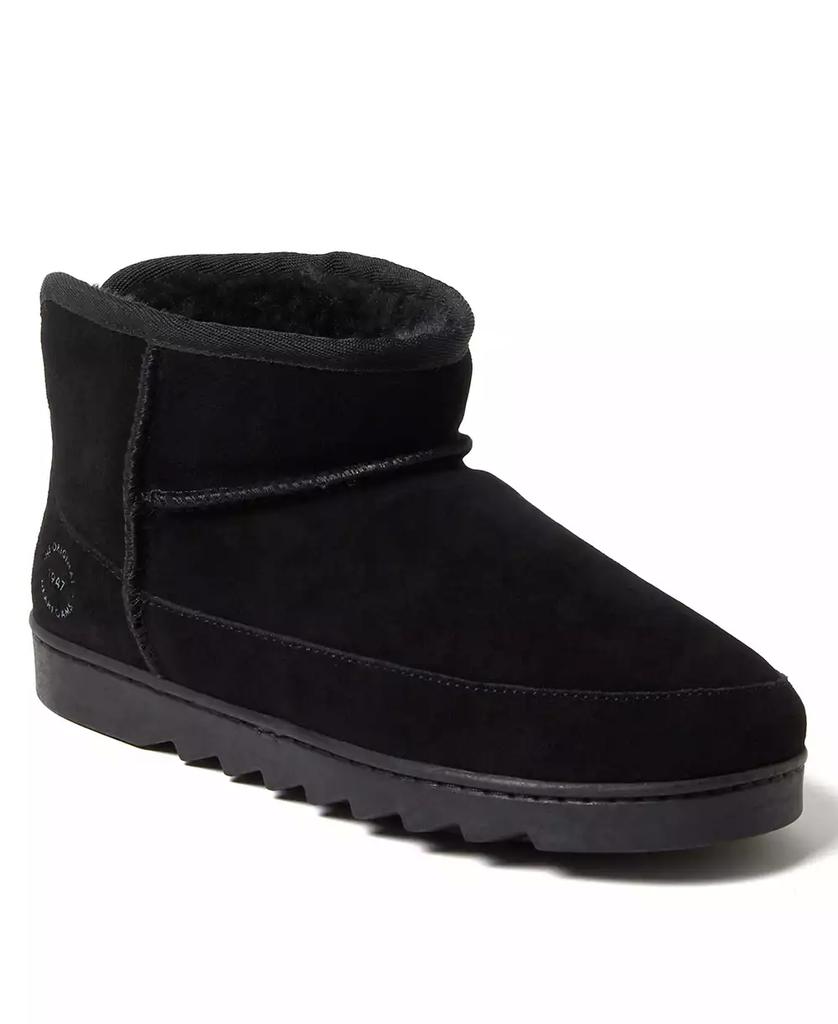 Dear Foams Gretchen Genuine Suede Mini Bootie