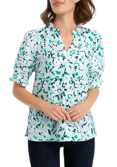 Michelle McDowell Mcdowell Womens Printed Marie Top 1