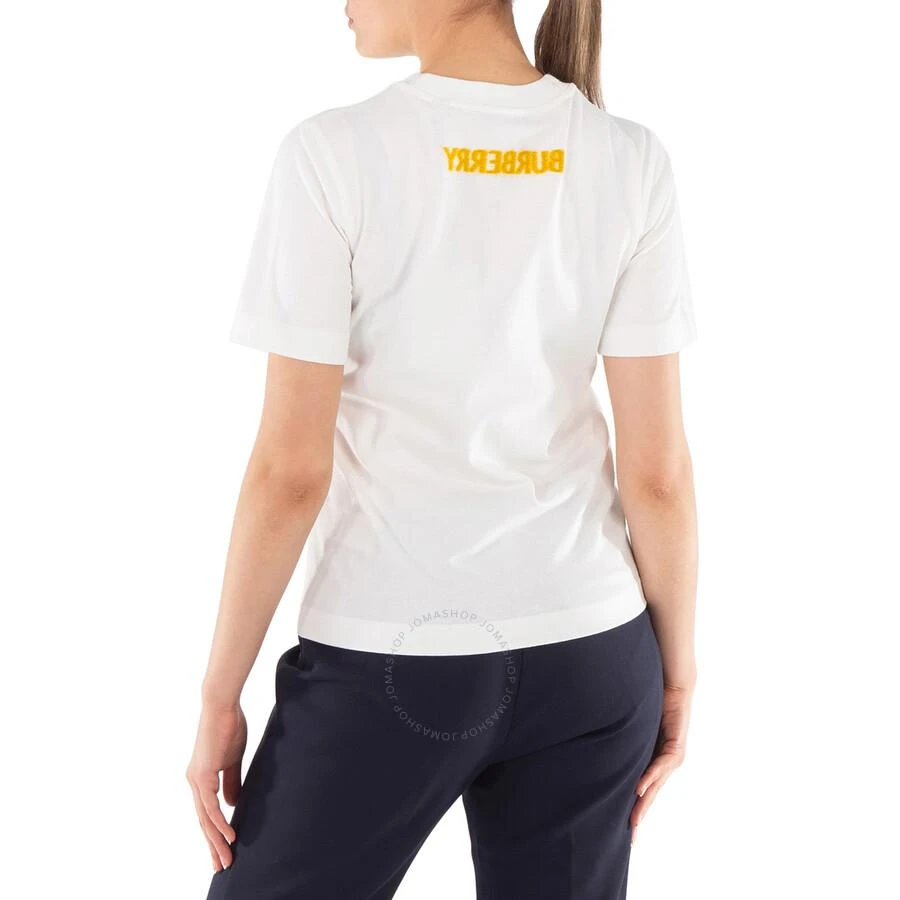 Burberry Logo Printed Crewneck Cotton T-Shirt 3