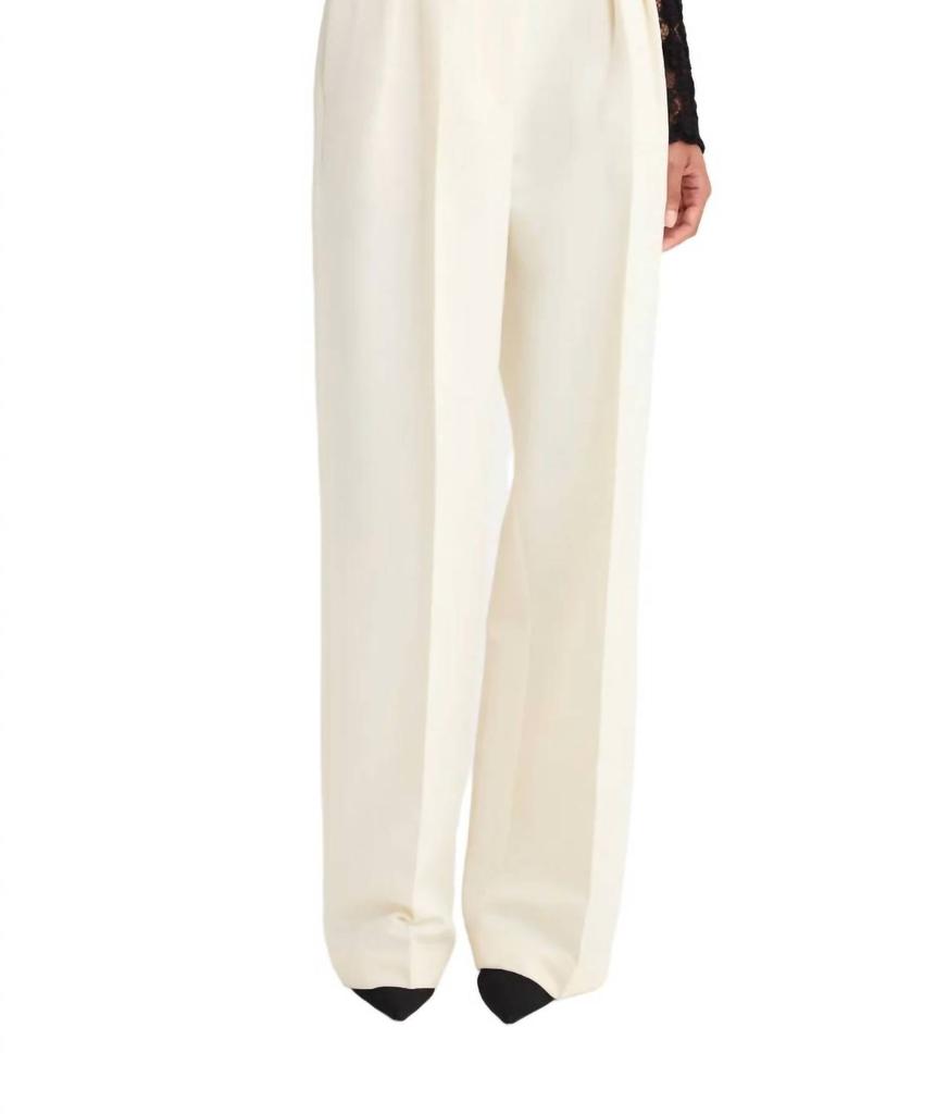 Rohe Rohe - High-waisted Pleated Wide Leg Trousers