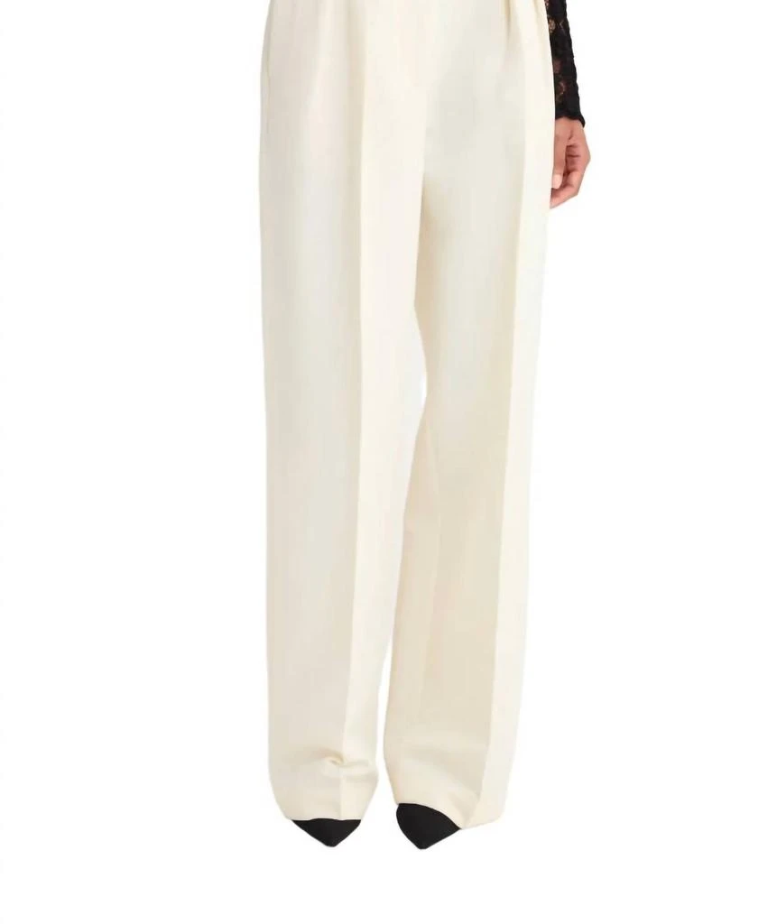 Rohe Rohe - High-waisted Pleated Wide Leg Trousers 1