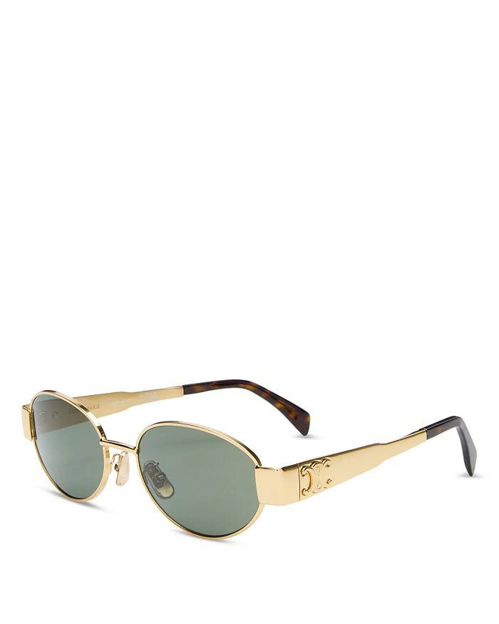 Celine Oval Sunglasses, 54mm