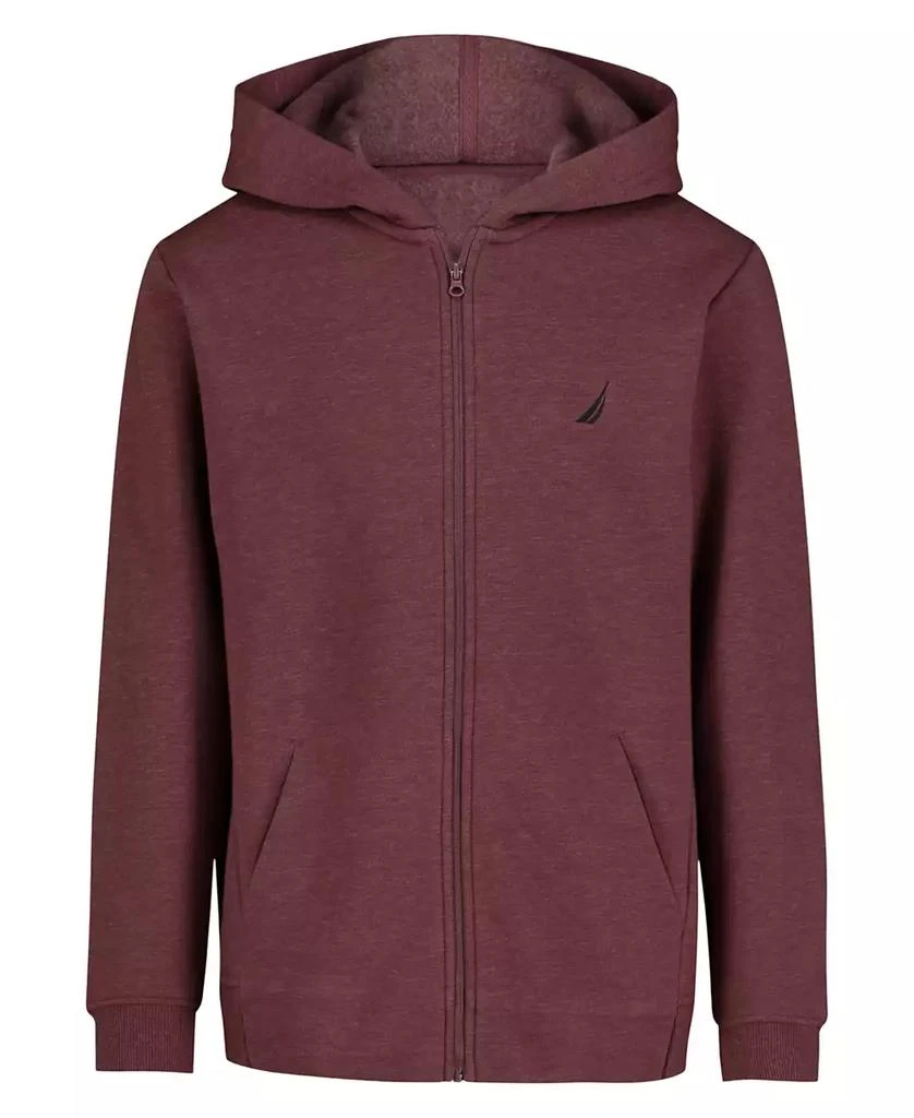 Nautica Big Boys Fleece Full Zip Soft Hoodie 1