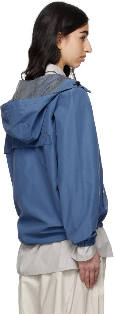 Snow Peak Blue Light Mountain Cloth Zip Up Jacket 3