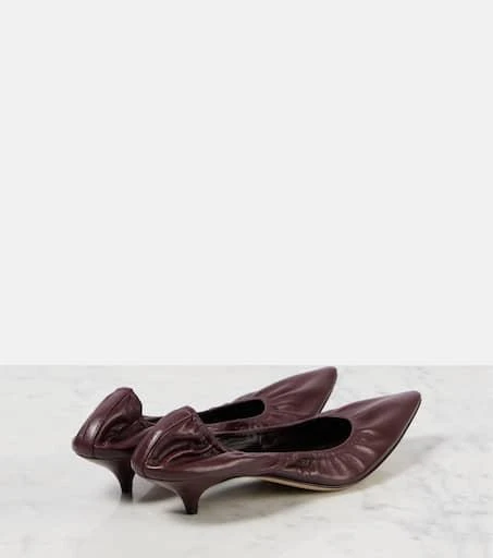 The Row Liisa leather pumps 2