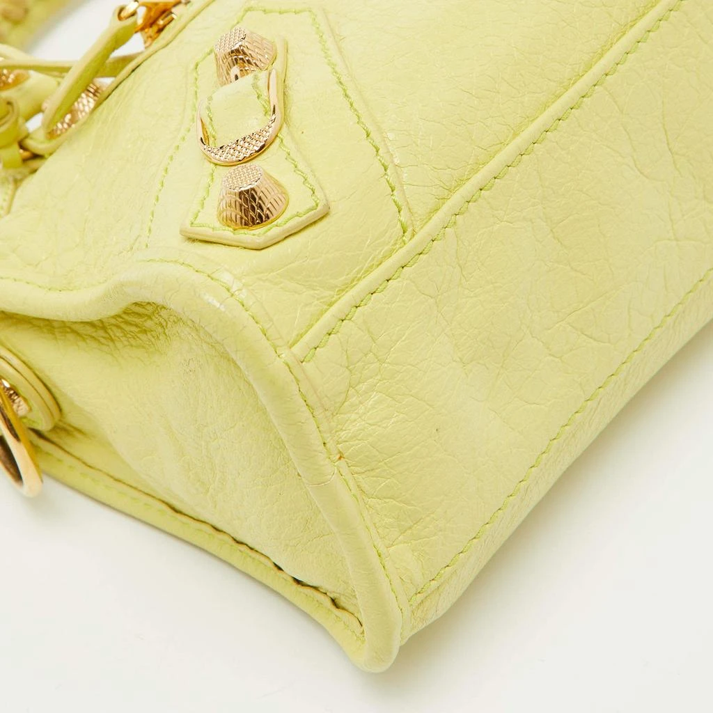 Balenciaga Balenciaga Yellow Leather Mini Classic City Bag 13