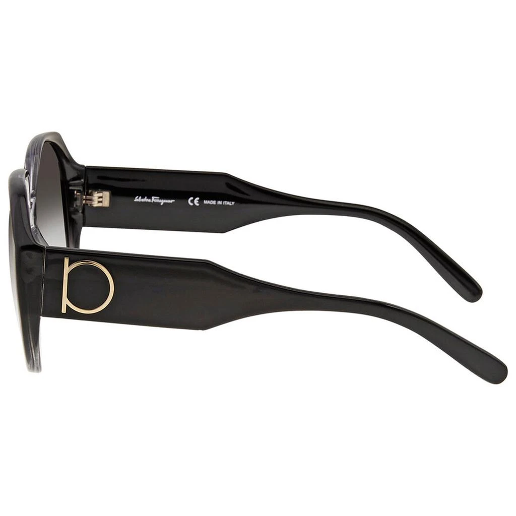 Salvatore Ferragamo Salvatore Ferragamo Unisex Sunglasses - Grey Gradient Lens Butterfly | SF943S 007 3