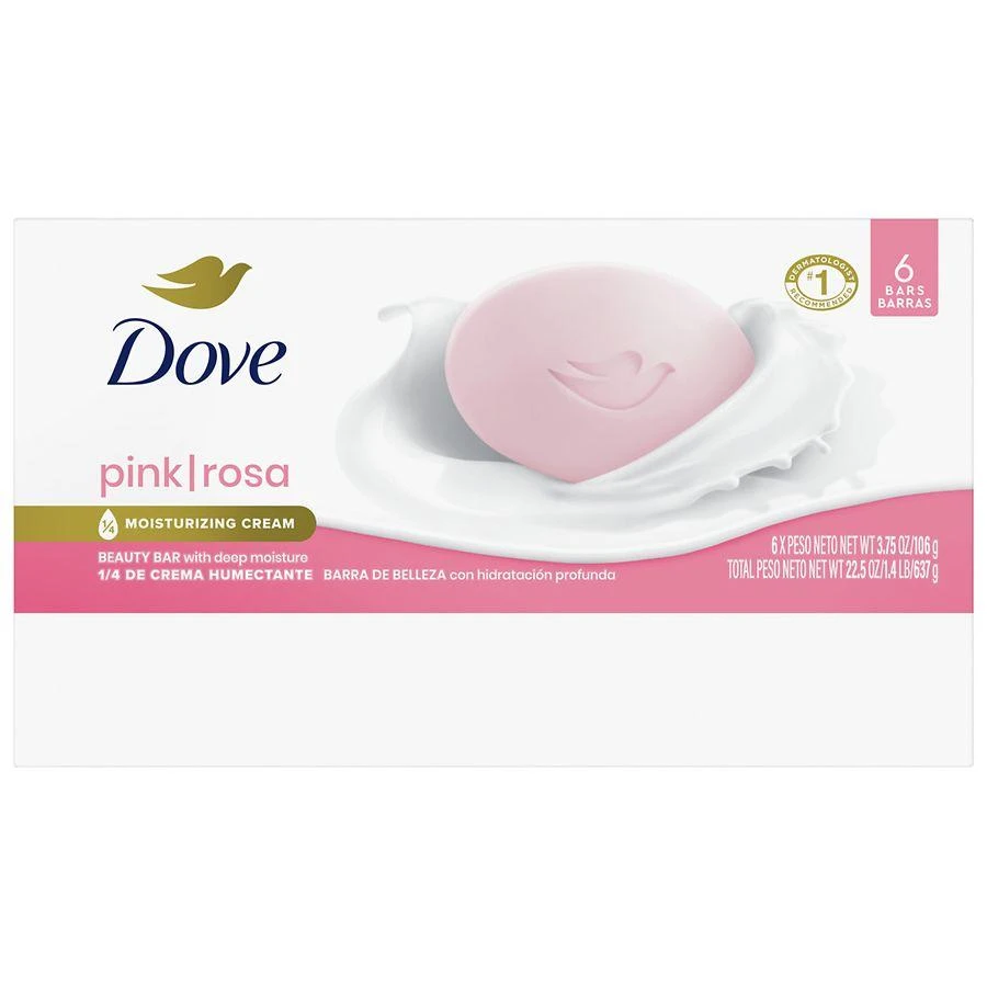 Dove Beauty Bar Soap Pink 2