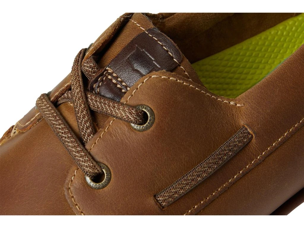 Florsheim Tropics Elastic Lace Moc Toe Boat Shoes 6