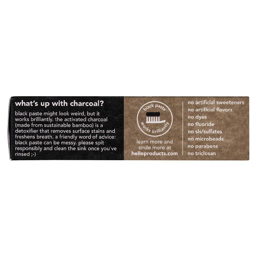 Hello Activated Charcoal Whitening Fluoride Free Toothpaste 6