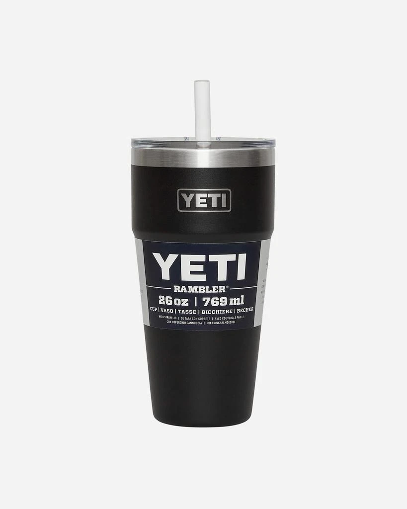 YETI Rambler Straw Cup Black 1