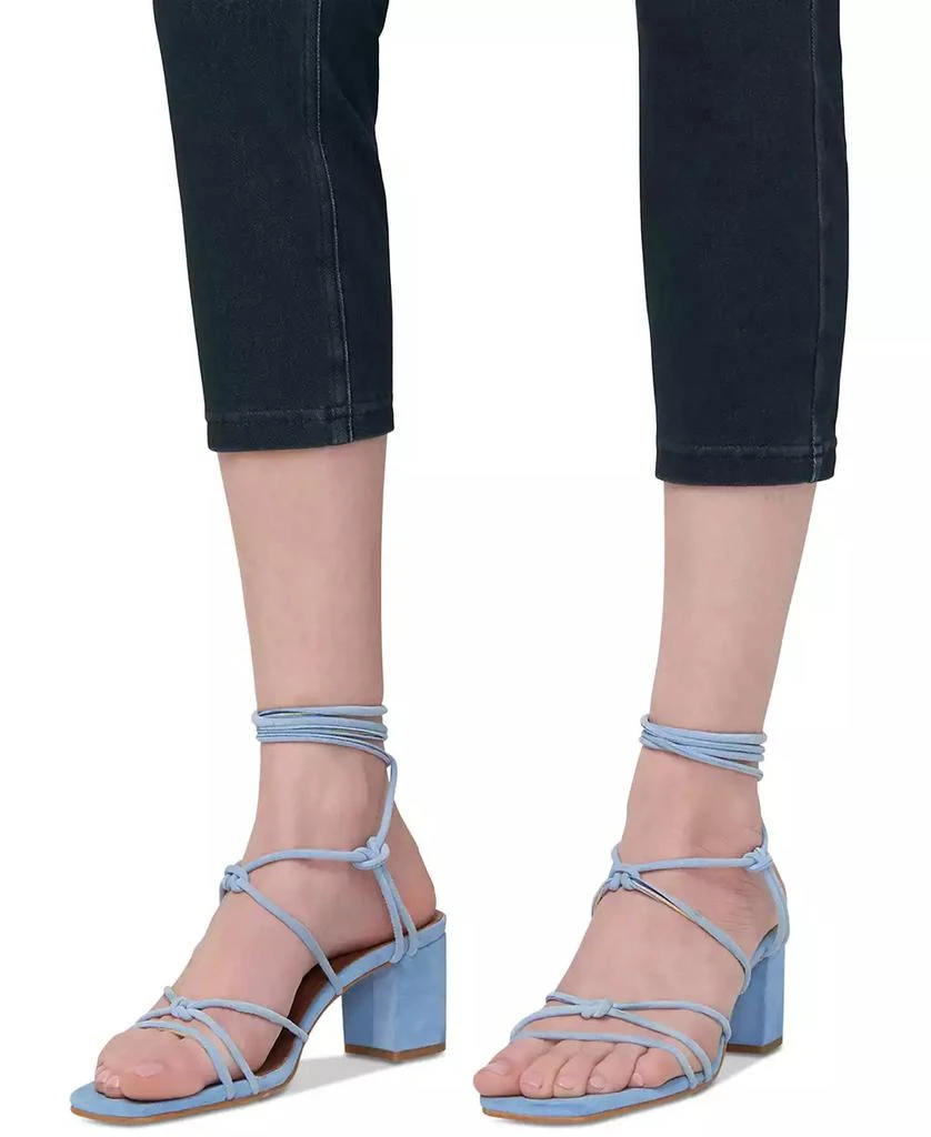 Hue Women's Mid-Rise Pull-On Denim Capri Leggings 13