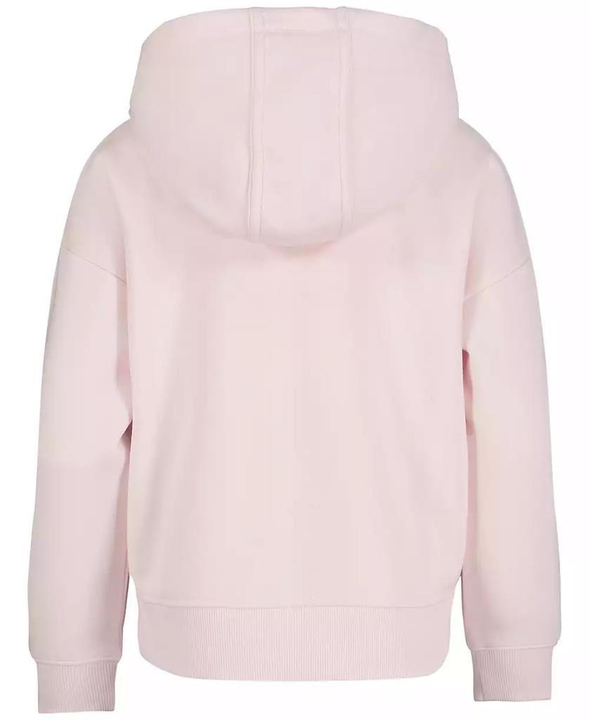 Calvin Klein Big Girls Performance Zip-Up Fleece Hoodie