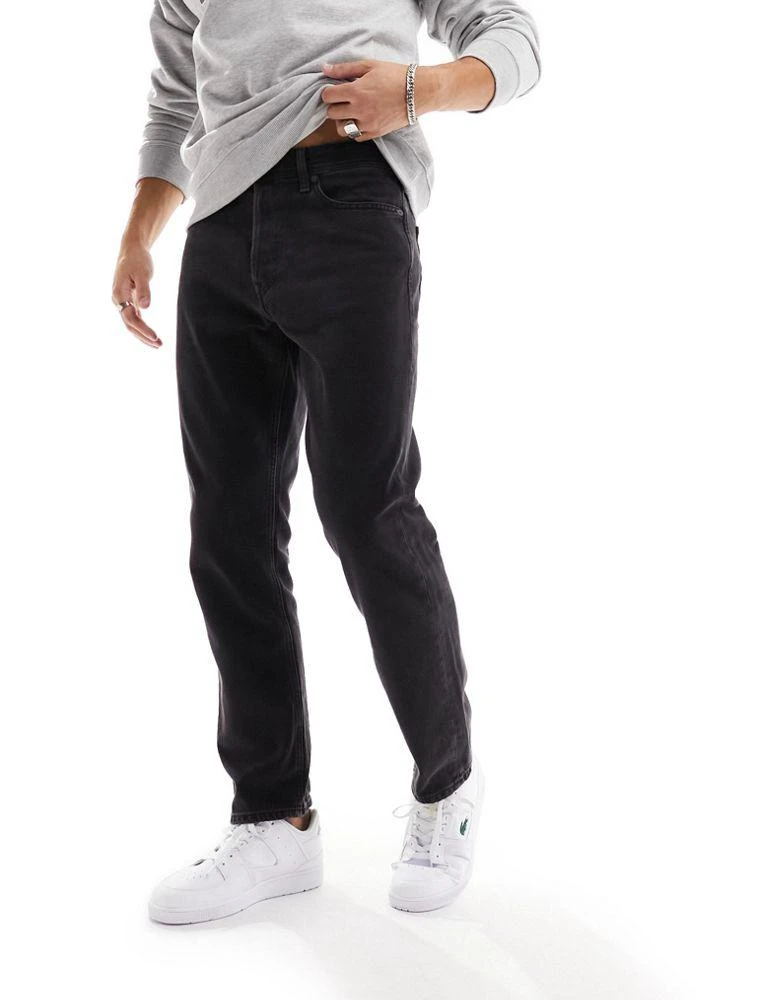 Jack & Jones Jack & Jones Essentials Chris straight jean in washed black 5
