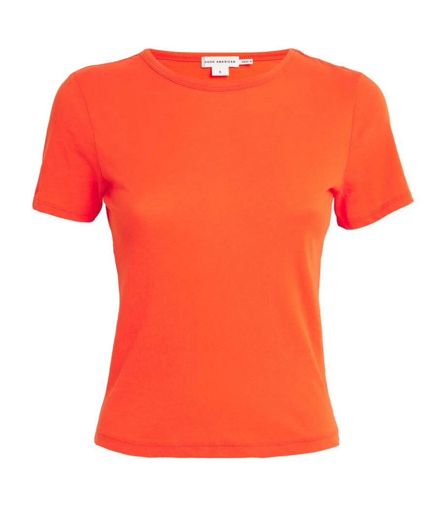 Good American Featherweight Cotton T-Shirt 1