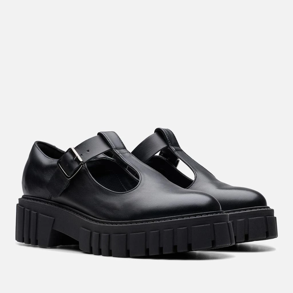 Clarks Clarks Women's Page Bar Leather Mary Jane Shoes 2