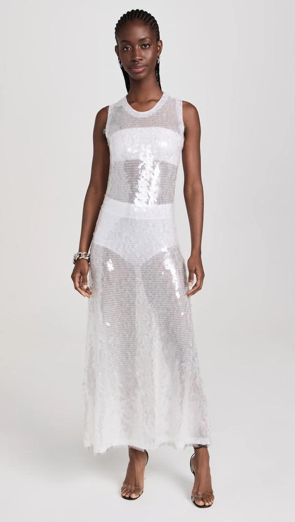 Norma Kamali Sleeveless Long Swing Dress 6