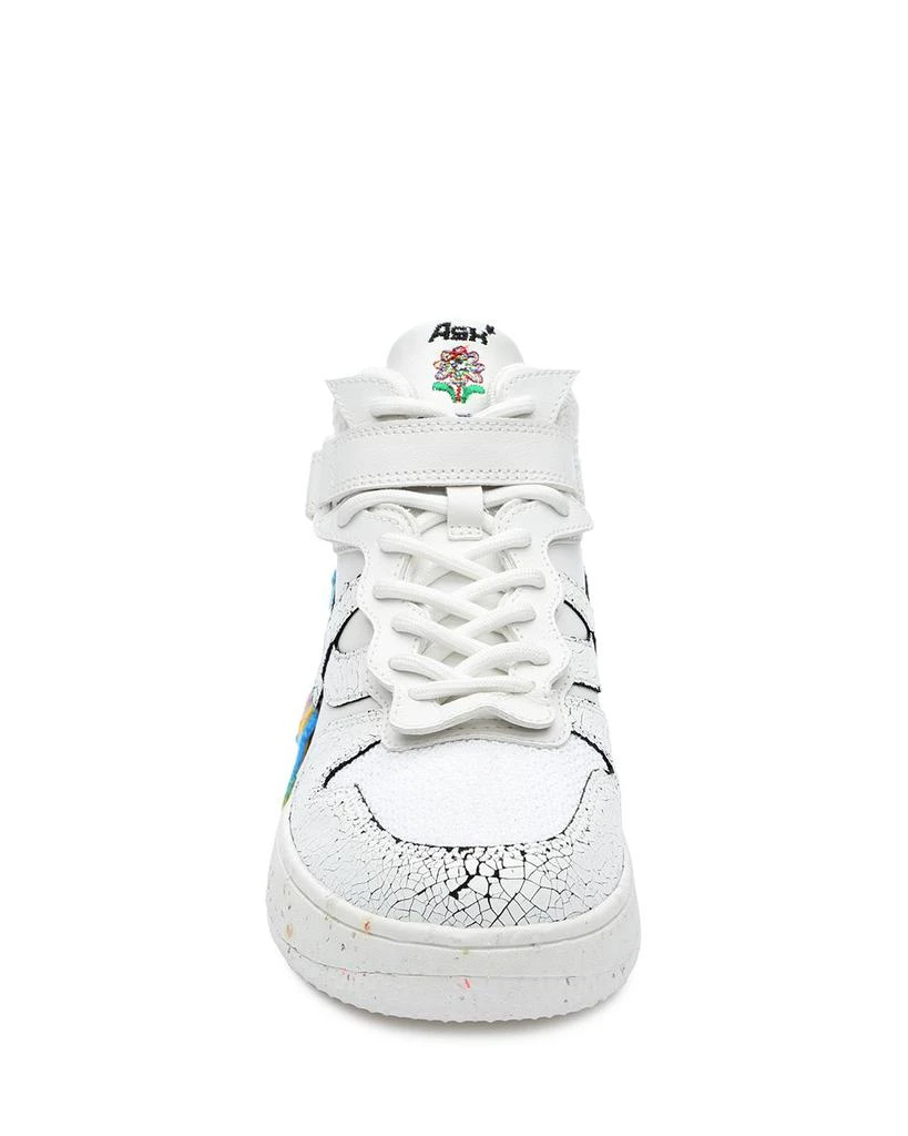 Ash Women's Parker Rainbow Lace Up Embellished Sneakers 4