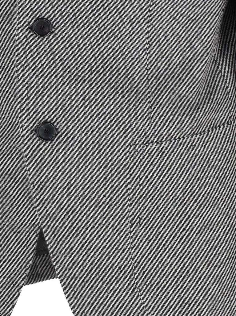 Cesare Attolini Single-Breasted Blazer In Gray Cashmere 5