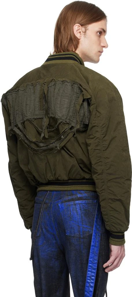 Ottolinger Khaki Strap Bomber Jacket 3