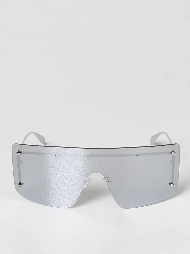 ALEXANDER MCQUEEN Alexander McQueen metal sunglasses with mirrored lenses 2