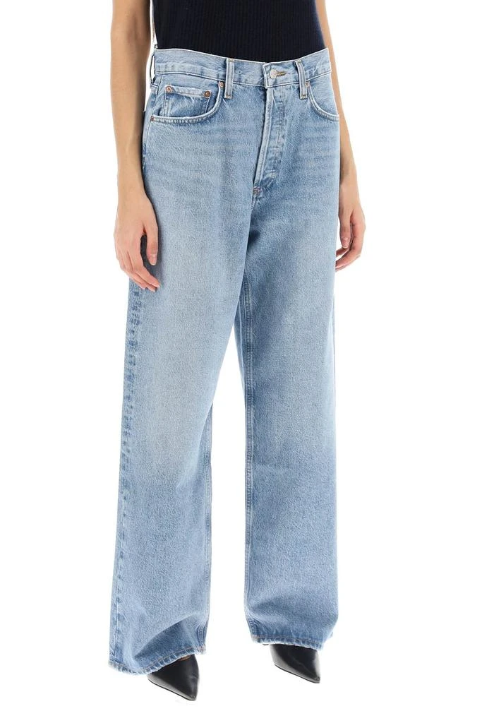 AGOLDE DENIM LOW RISE BAGGY JEANS 2