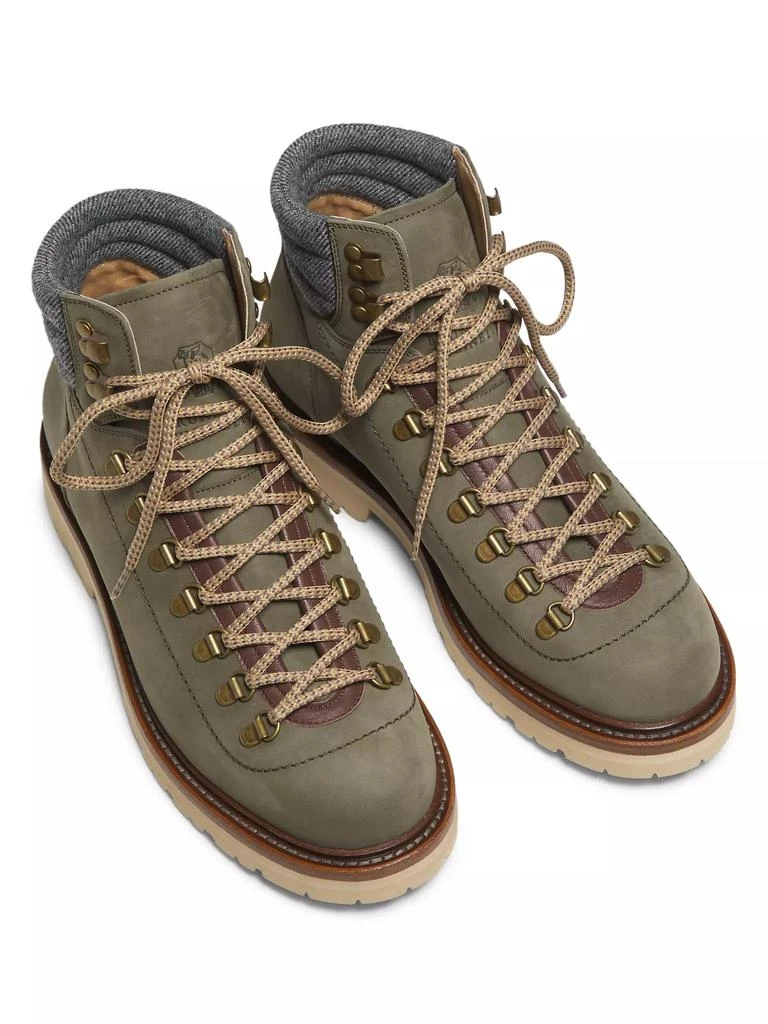 Brunello Cucinelli Nubuck Hiking Boots 4