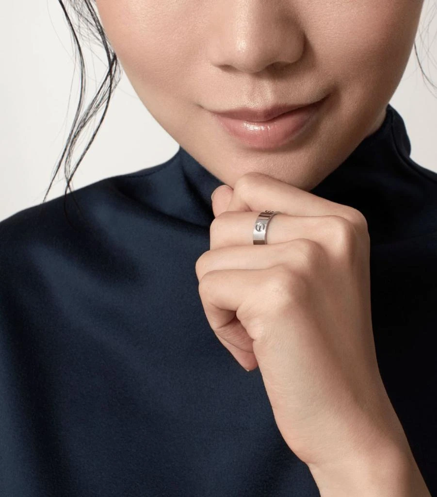 Cartier White Gold LOVE Ring 2