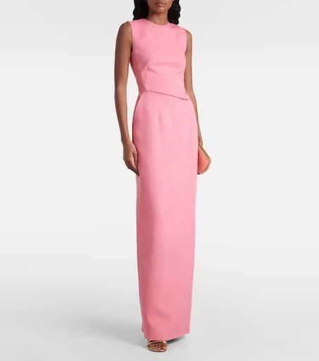 Emilia Wickstead Juulia crêpe gown 2