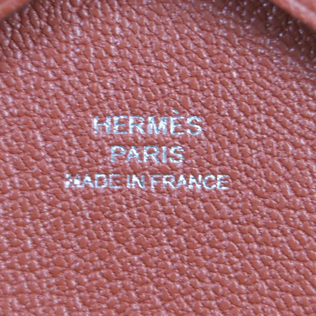 Hermes Hermes Calvi Duo Card Case 2024 Brown Leather 7