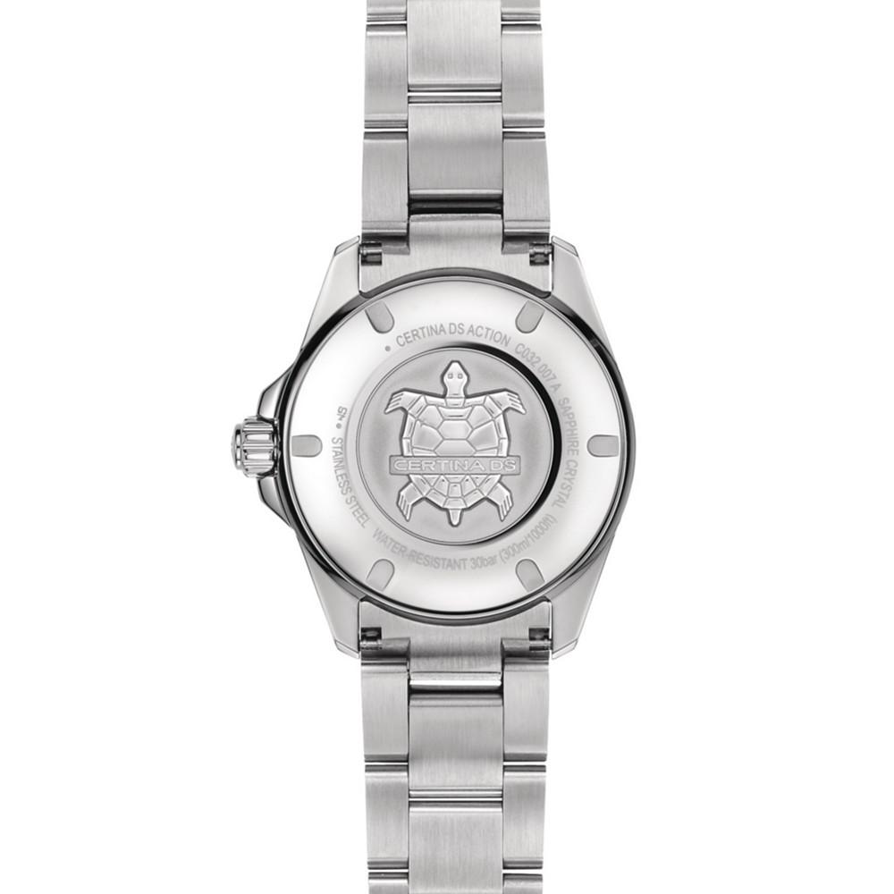 Certina Women's Swiss Automatic DS Action Stainless Steel Bracelet Watch 35mm